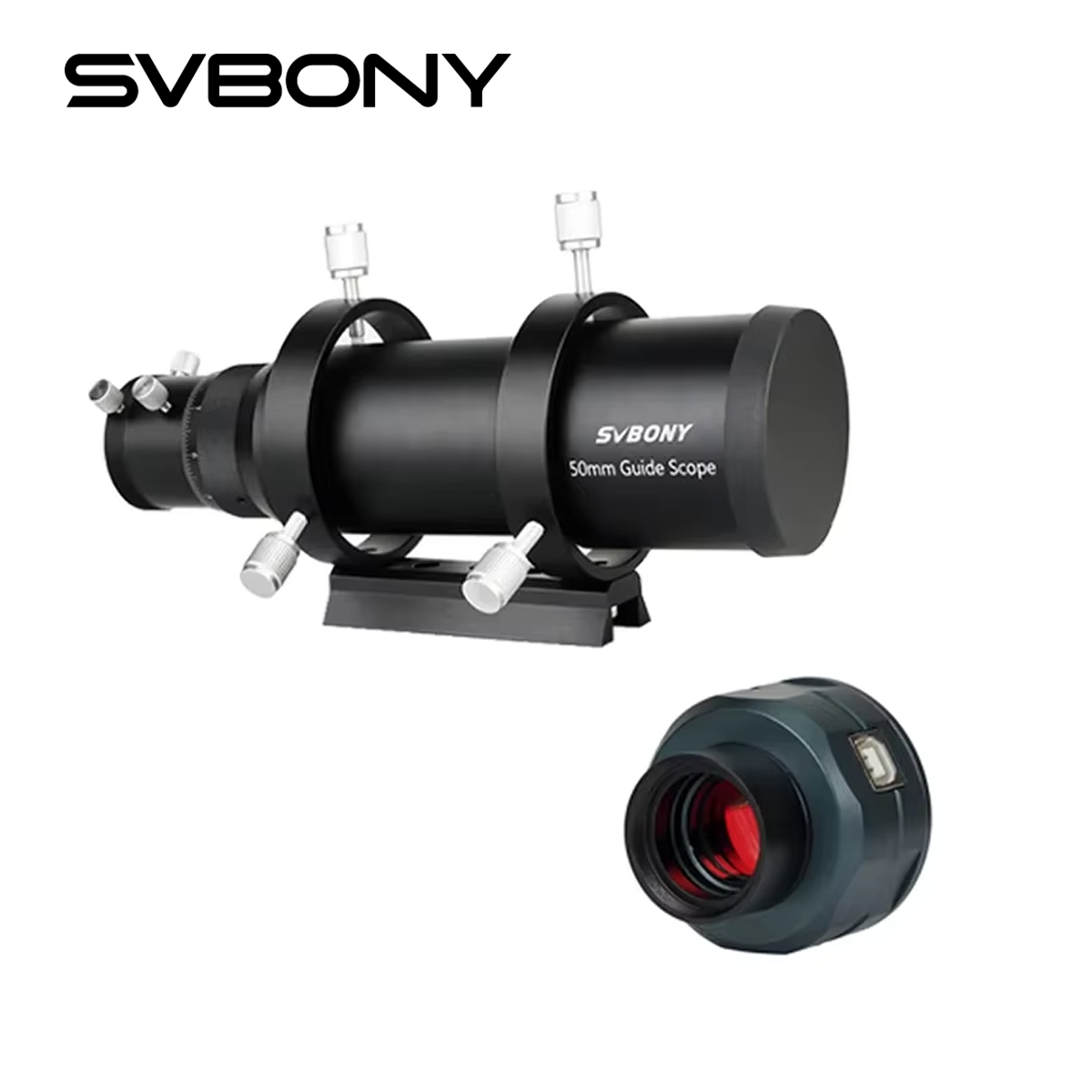 Skyzone Sky04X Pro Oled Fpv Goggles - Kamera Planetari SV105 dipasangkan dengan Teleskop